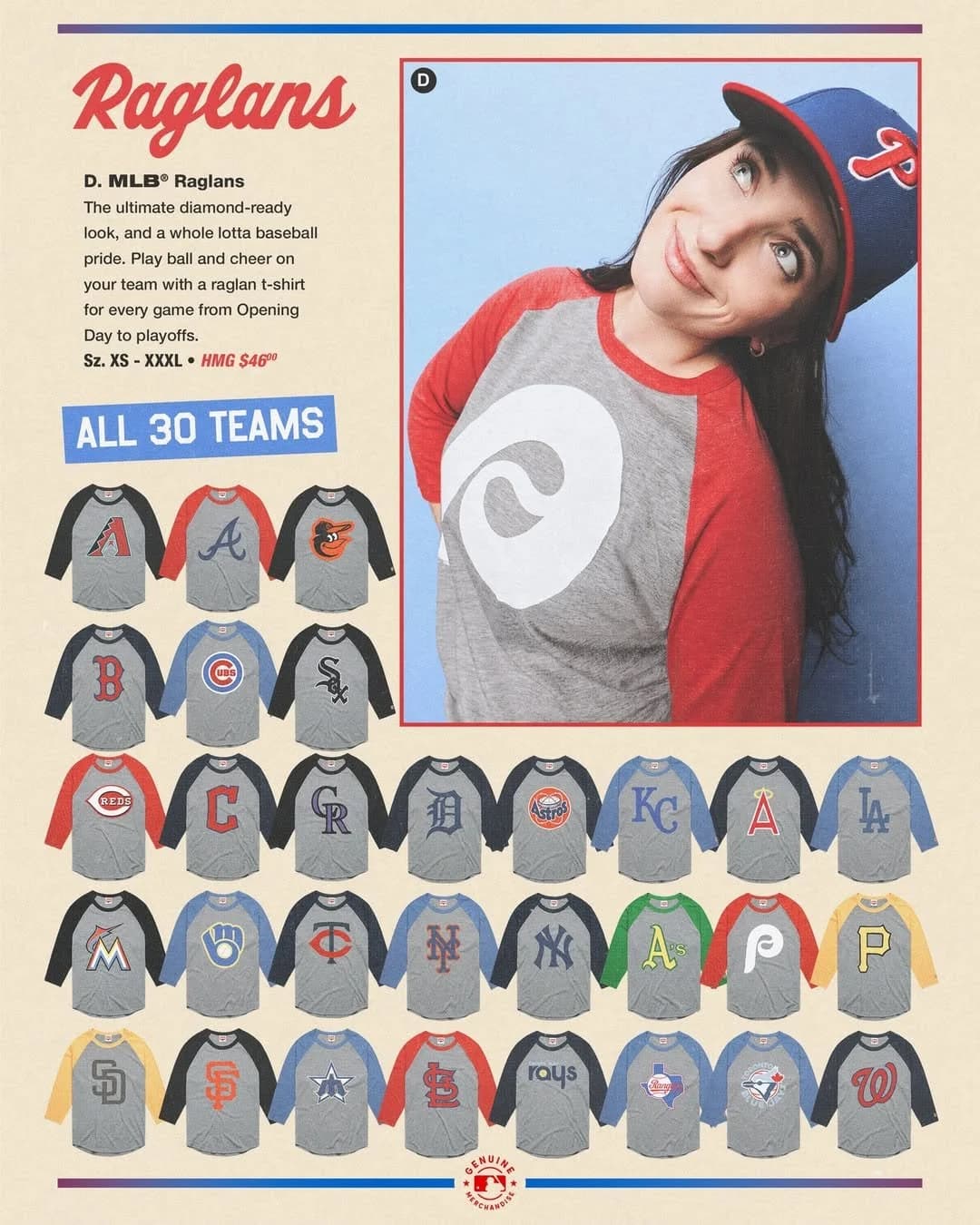Homage Opening Day campaign post.